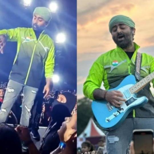 Singer Arijit Singh gets injured after excited fan pulls his hand at Aurangabad Concert
